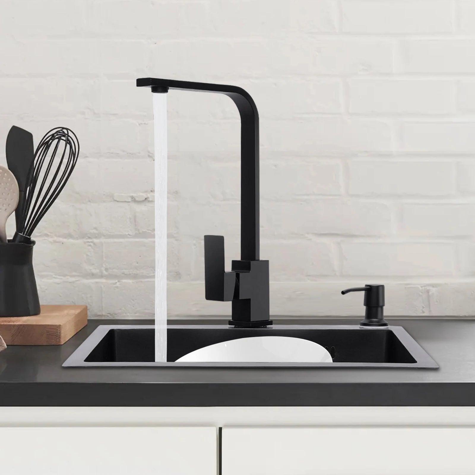 Black Elegance Kitchen Set